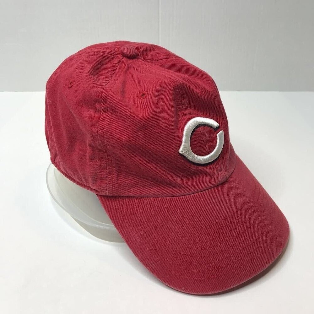 The Franchise Cincinnati Reds Baseball Cap Mens Fitted S Red 6 Panel Logo - Picture 2 of 9